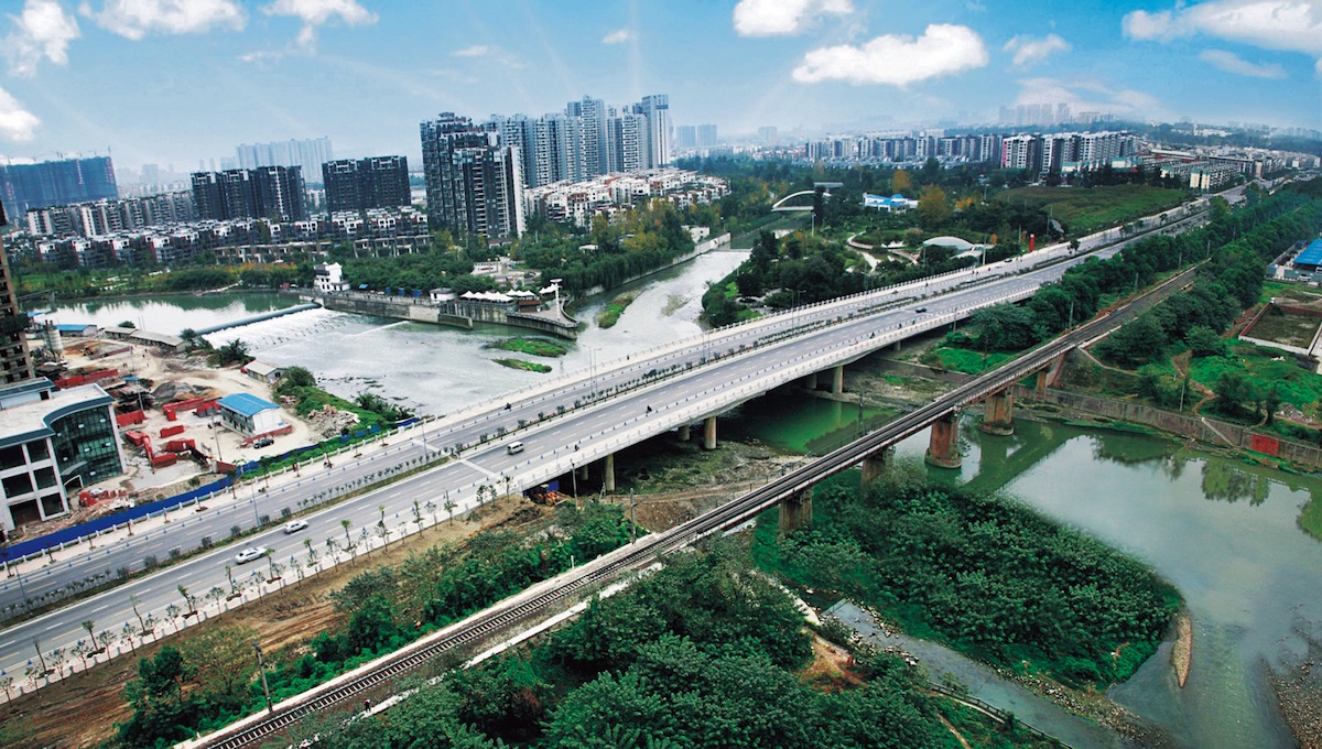 成都IT大道三環(huán)路跨線橋