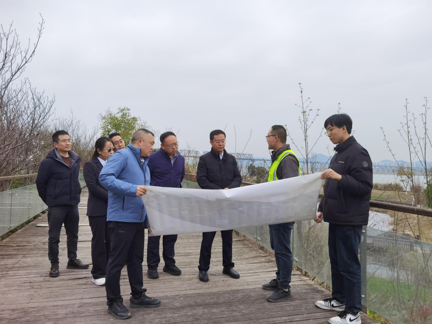 四川路橋黨委委員、紀(jì)委書(shū)記焦利軍調(diào)研橋梁公司遂寧六橋項(xiàng)目建設(shè)